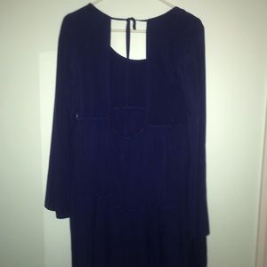 Altard State Royal Blue Ruffle Dress Size Large